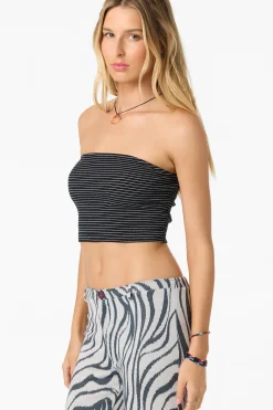 Adeline Stripe Tube Top