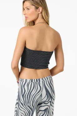 Adeline Stripe Tube Top