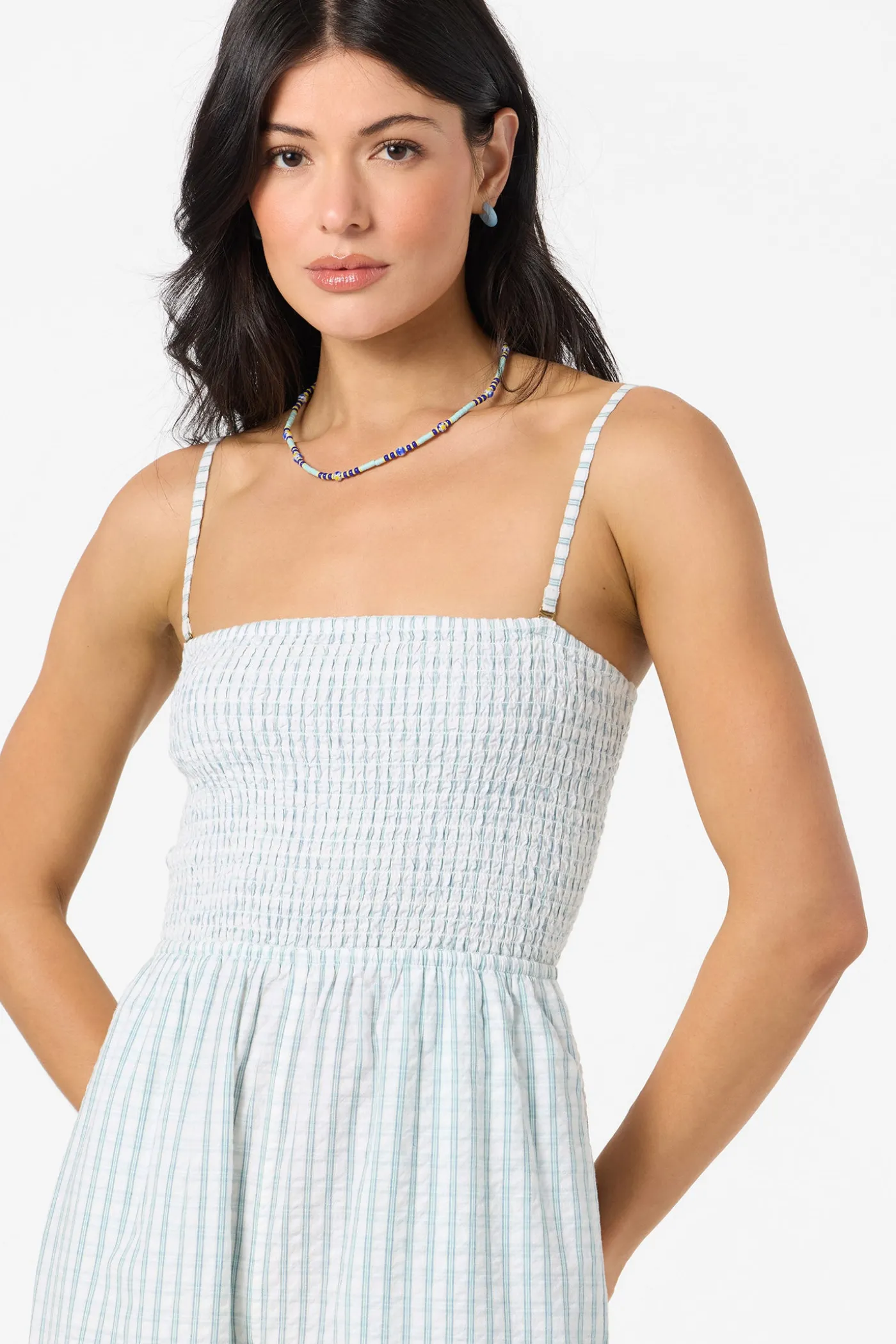 Aiyana Plaid Jumper