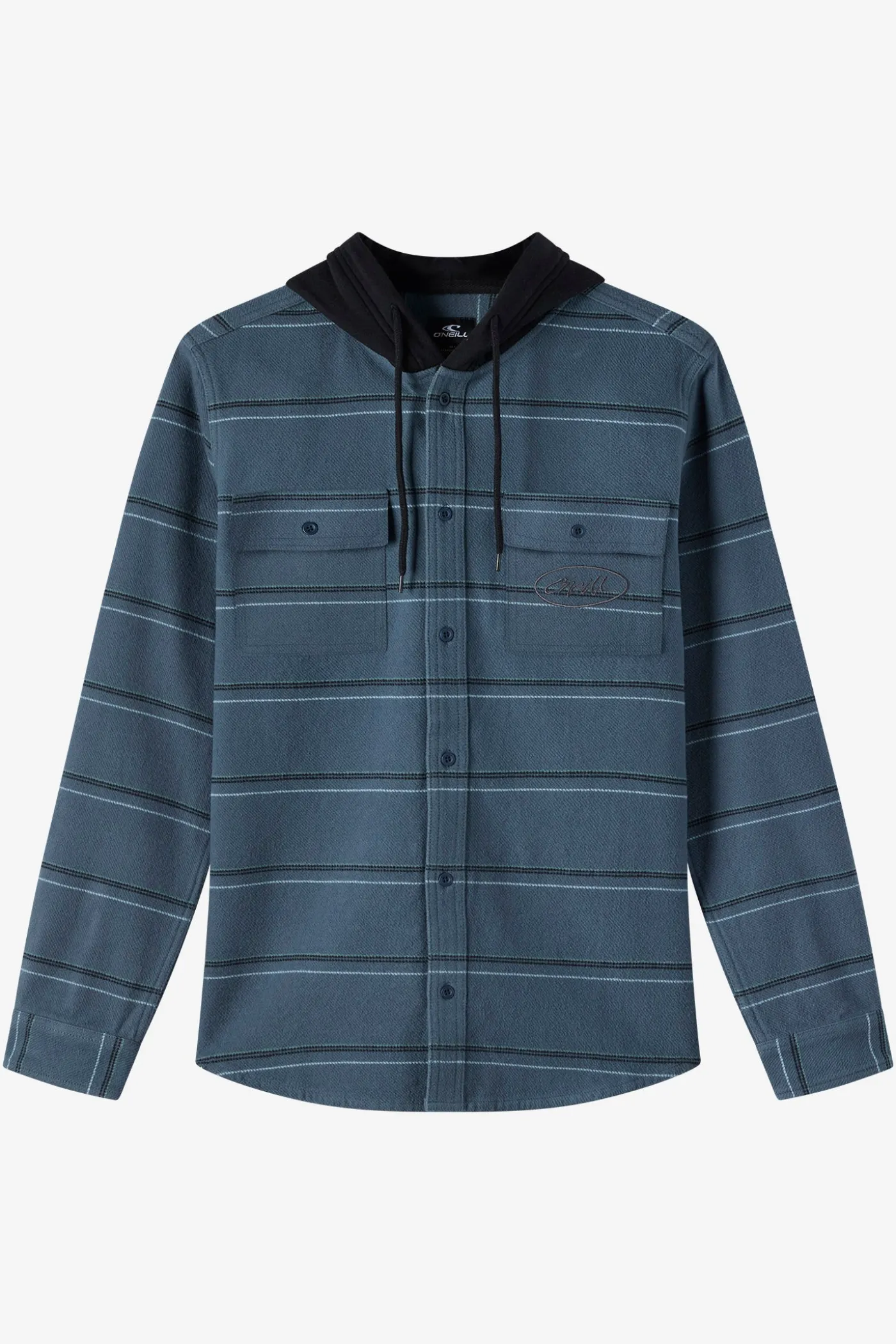 Archer Hooded Flannel Standard Fit Long Sleeve Shirt