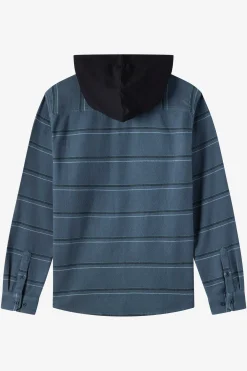 Archer Hooded Flannel Standard Fit Long Sleeve Shirt