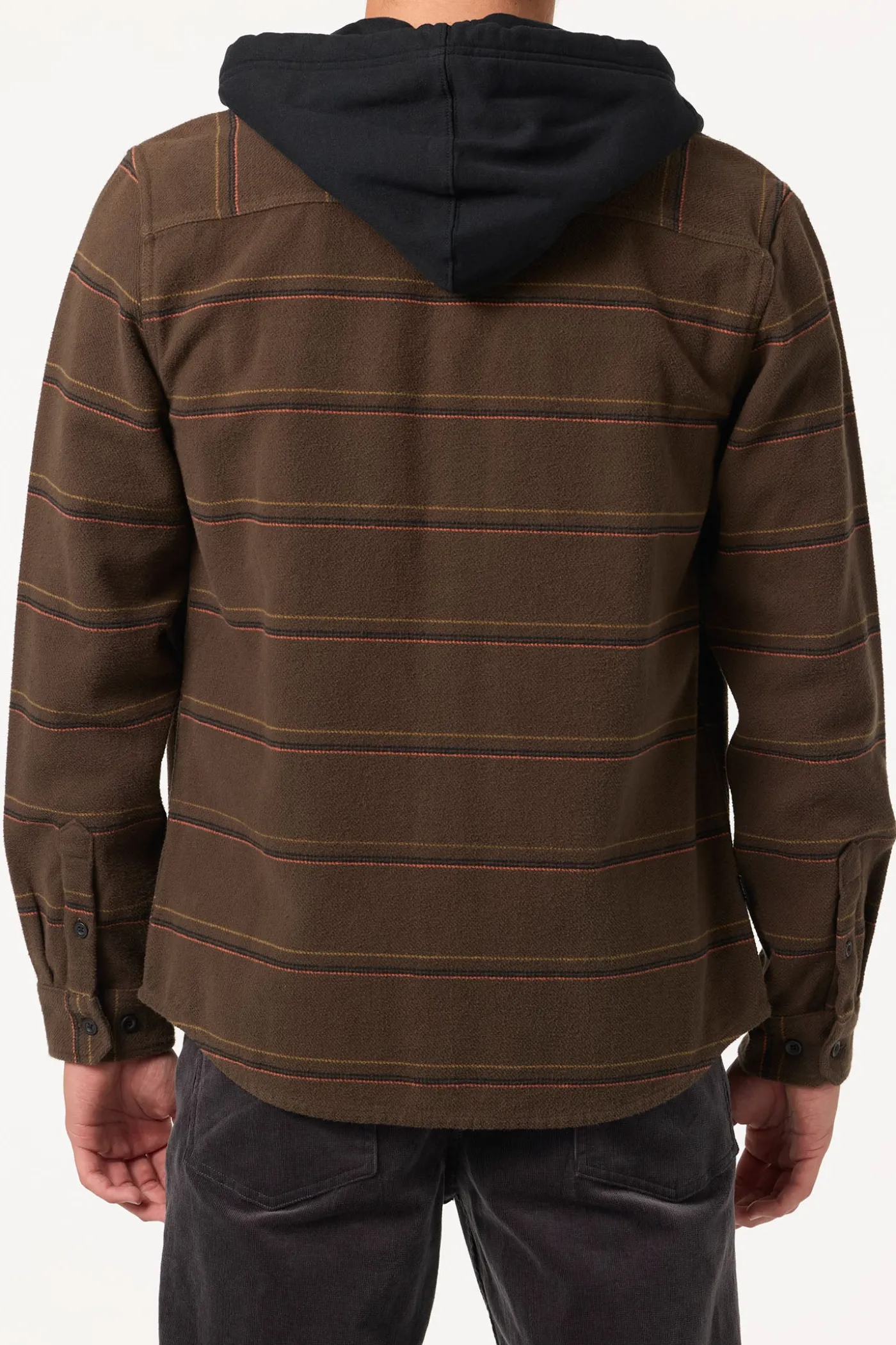 Archer Hooded Flannel Standard Fit Long Sleeve Shirt