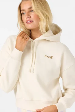 Arden Cropped Hoodie Pullover Fleece