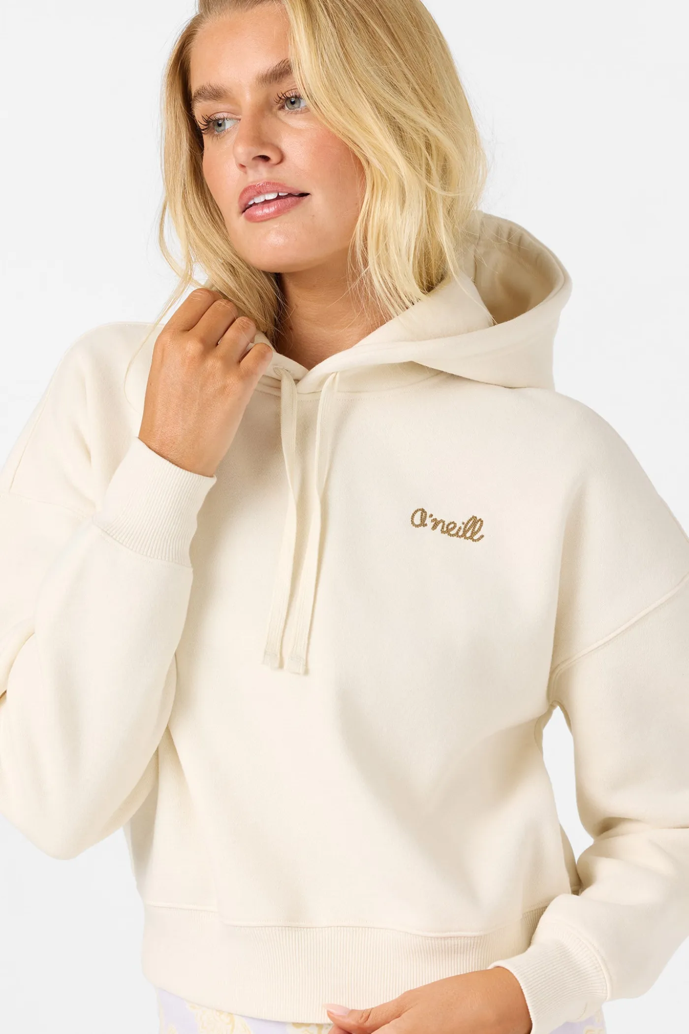 Arden Cropped Hoodie Pullover Fleece