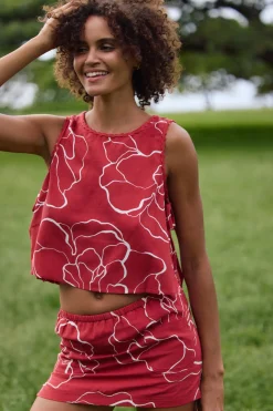 Athena Floral Top