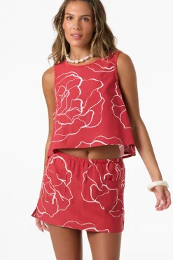 Athena Floral Top