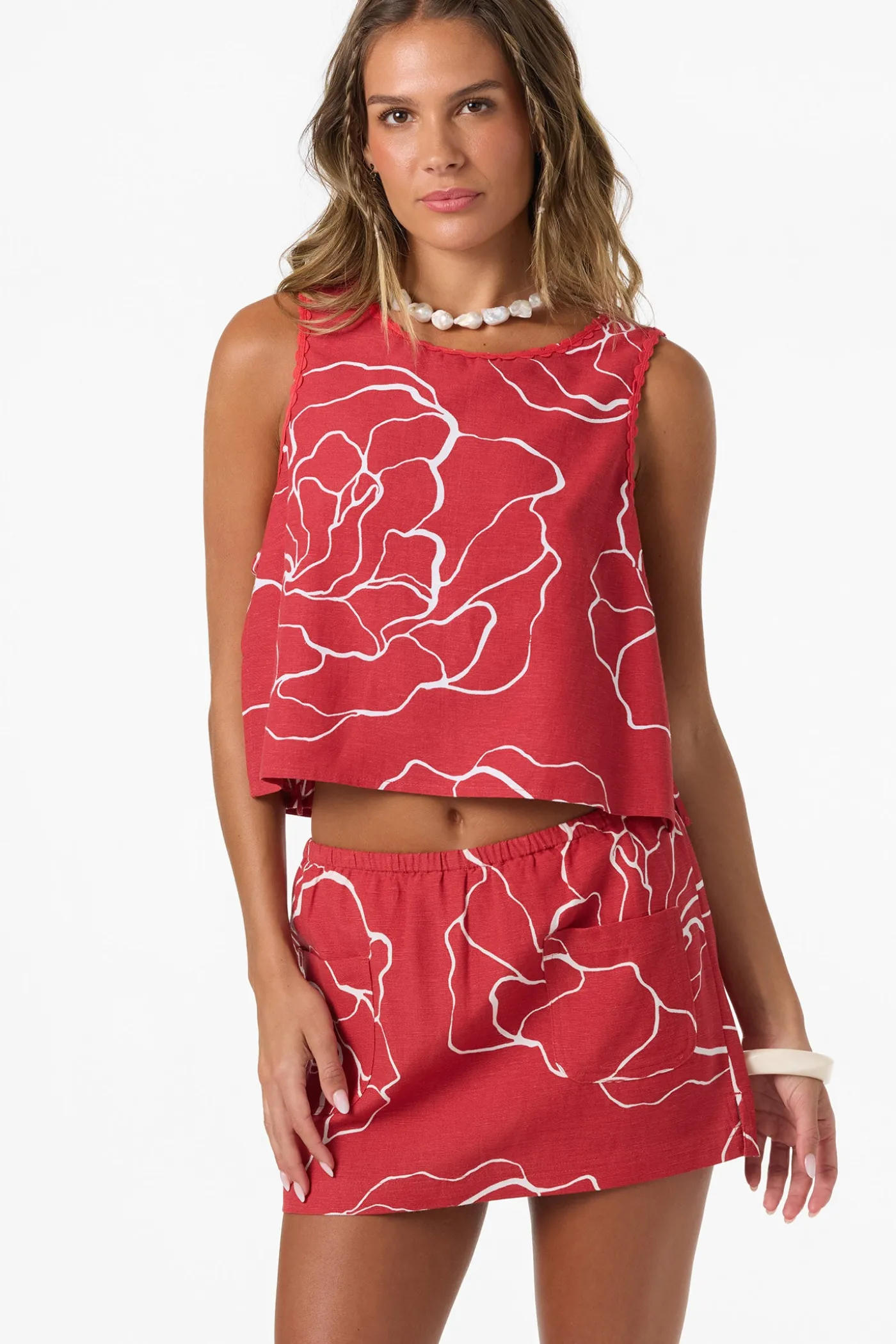 Athena Floral Top