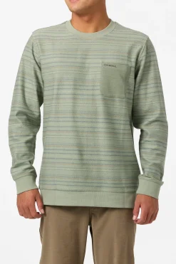 Bavaro Blocked Crew Neck Fleece