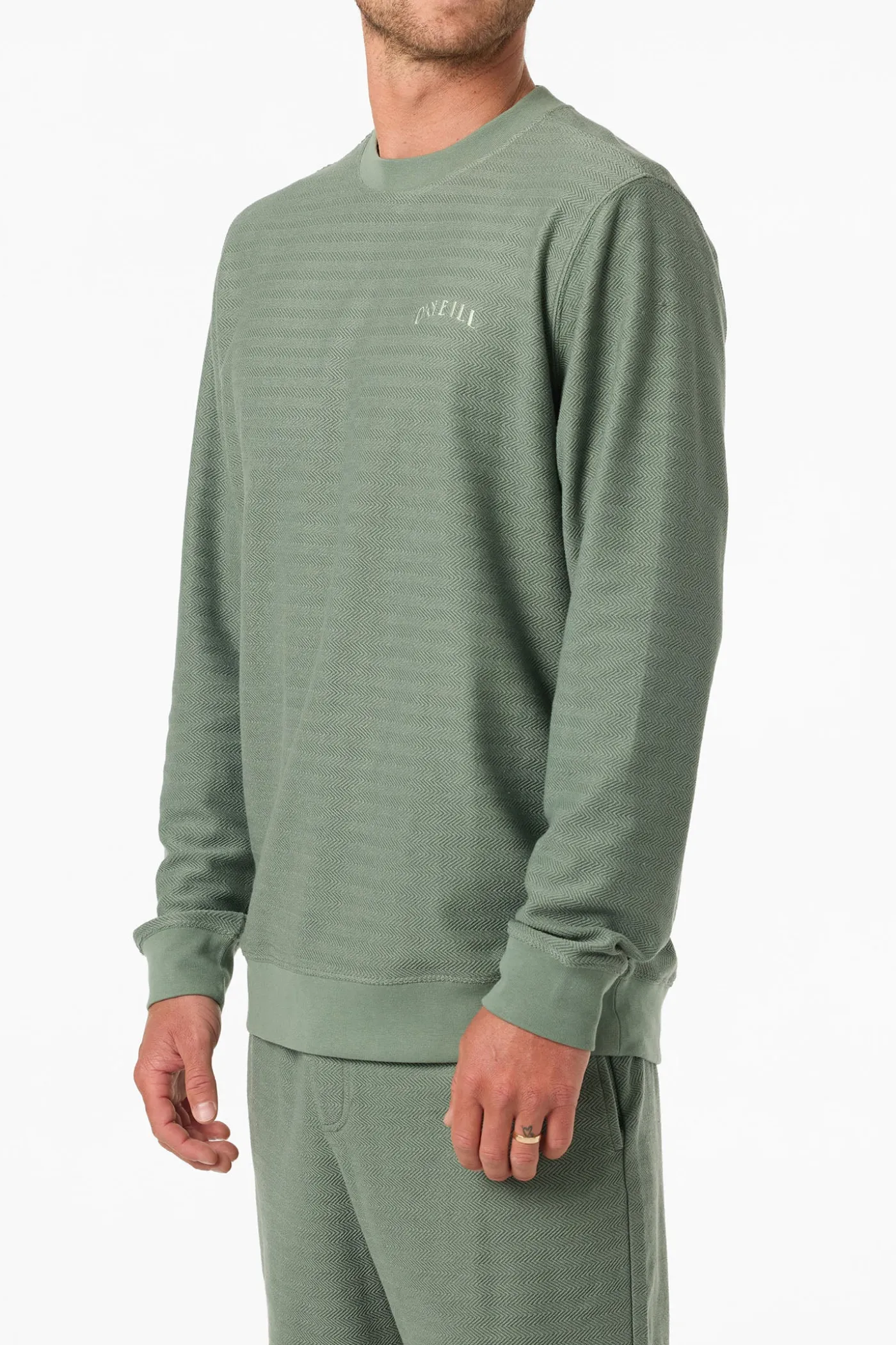 Bavaro Solid Crew Neck Fleece