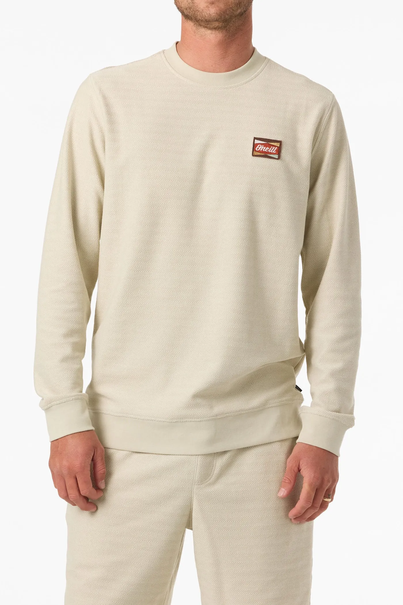 Bavaro Solid Crew Neck Fleece