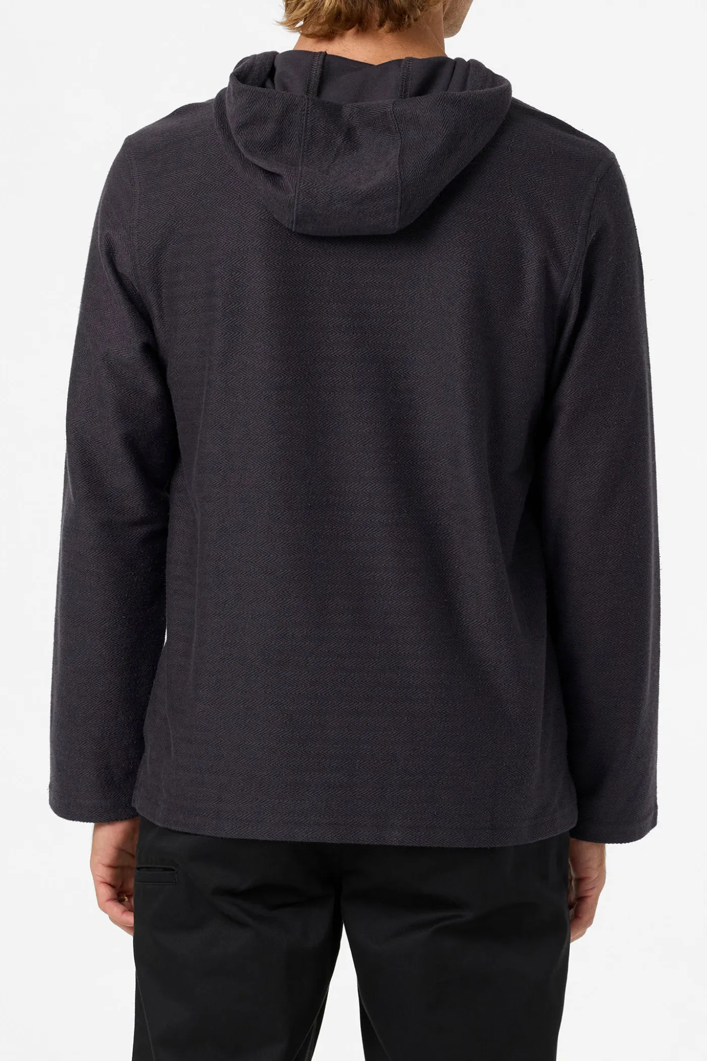 Bavaro Solid Poncho Pullover Fleece