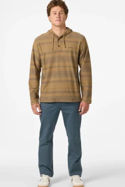 Bavaro Stripe Poncho Pullover Fleece