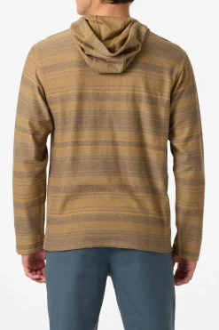 Bavaro Stripe Poncho Pullover Fleece