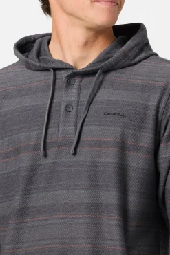 Bavaro Stripe Poncho Pullover Fleece