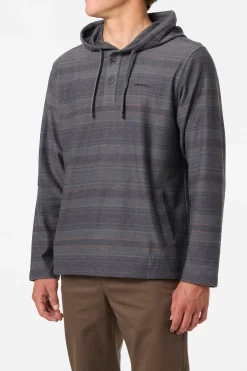 Bavaro Stripe Poncho Pullover Fleece