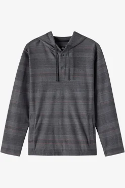 Bavaro Stripe Poncho Pullover Fleece