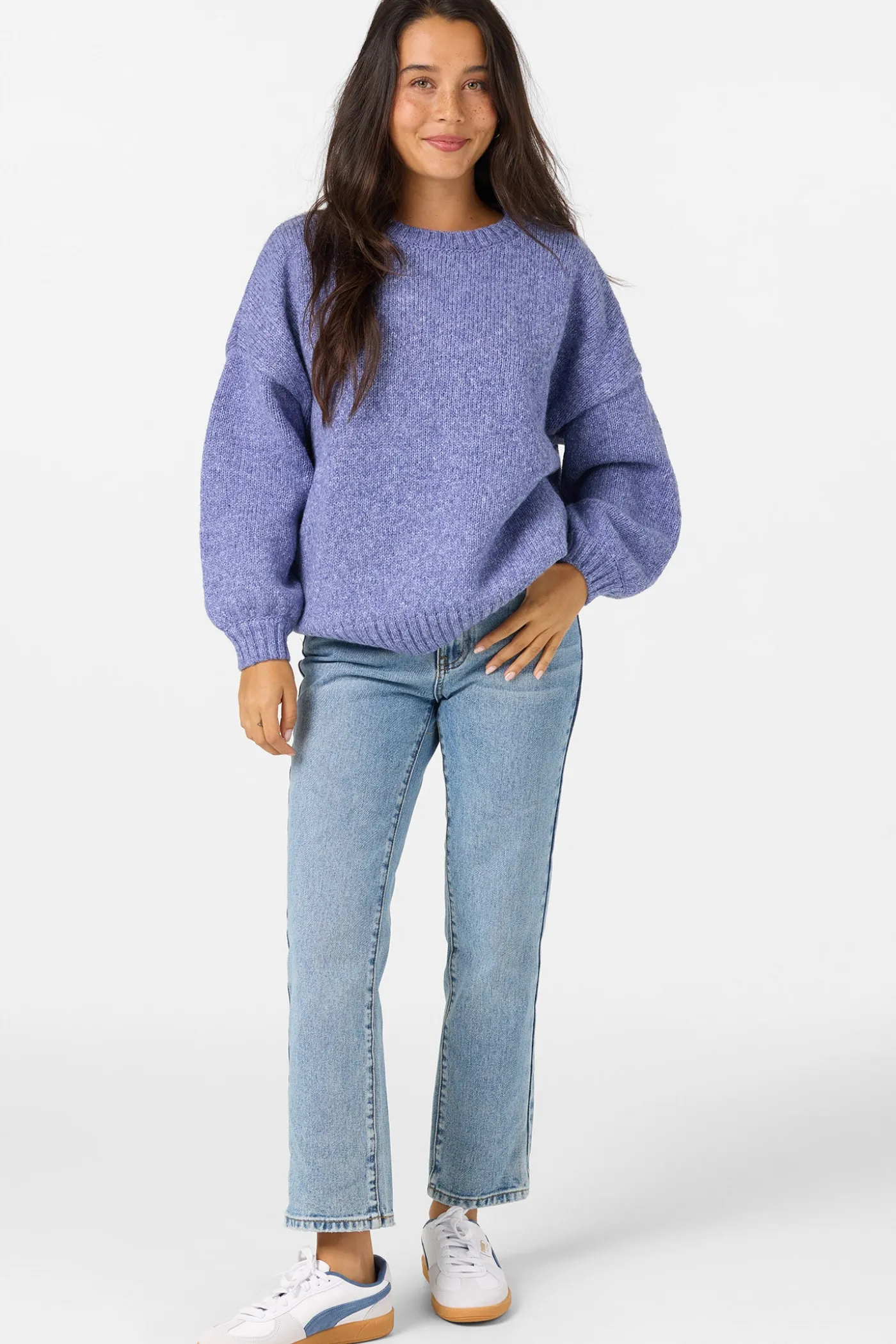 Bayou Heather Long Sleeve Sweater