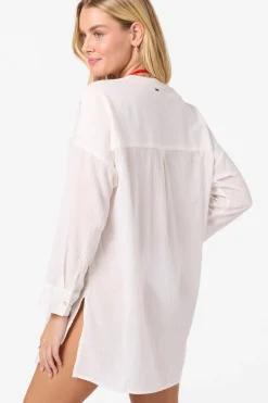 Belizin Long Sleeve Cover-Up Dress