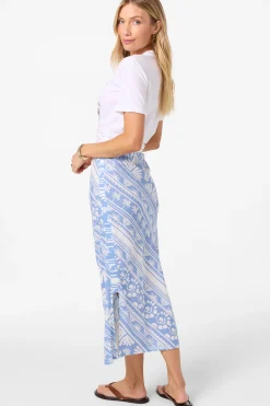 Bellamy Abstract Midi Skirt