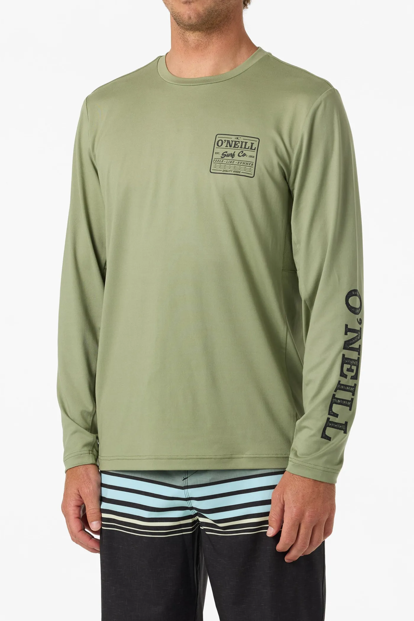 Block UPF Long Sleeve Tee