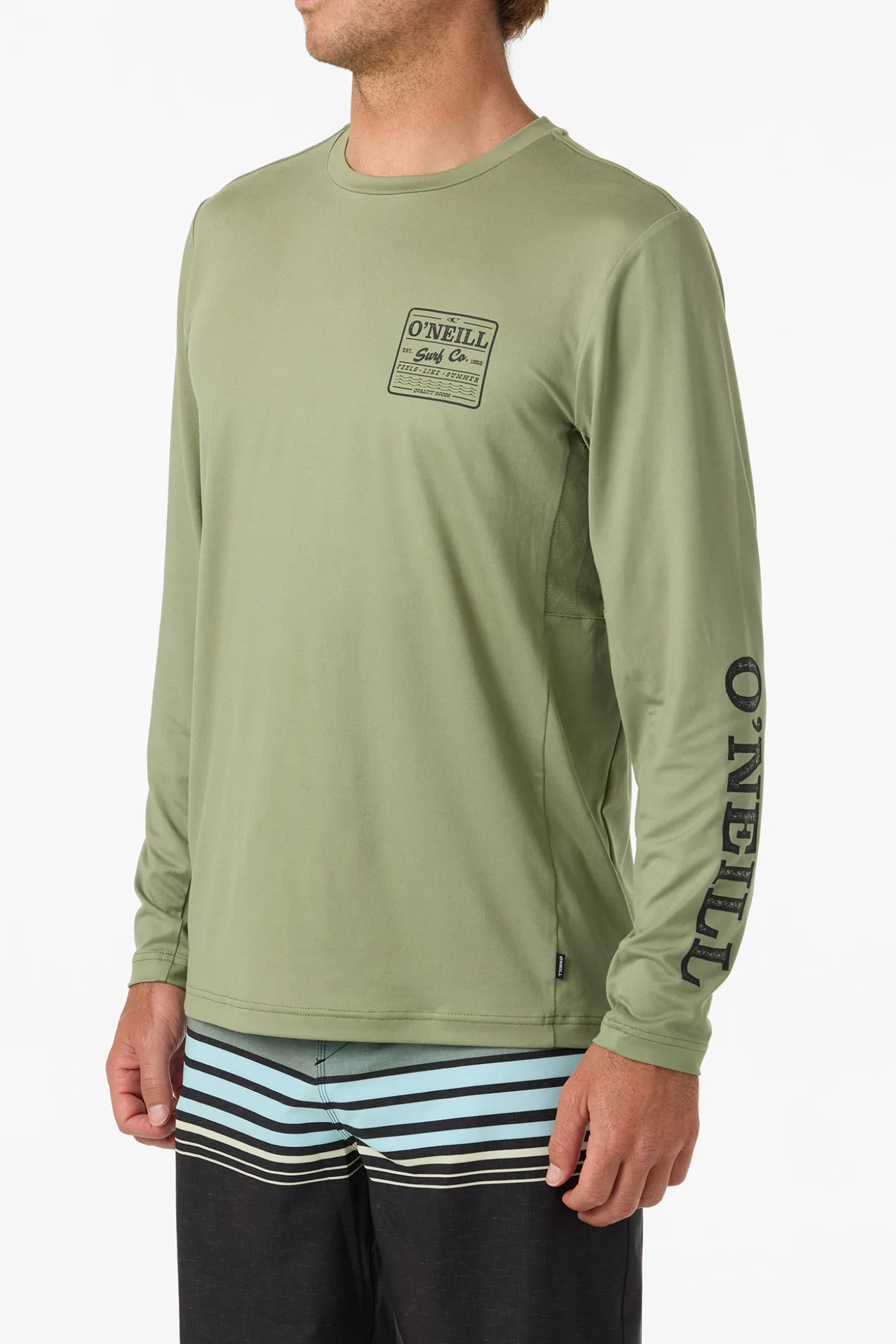 Block UPF Long Sleeve Tee