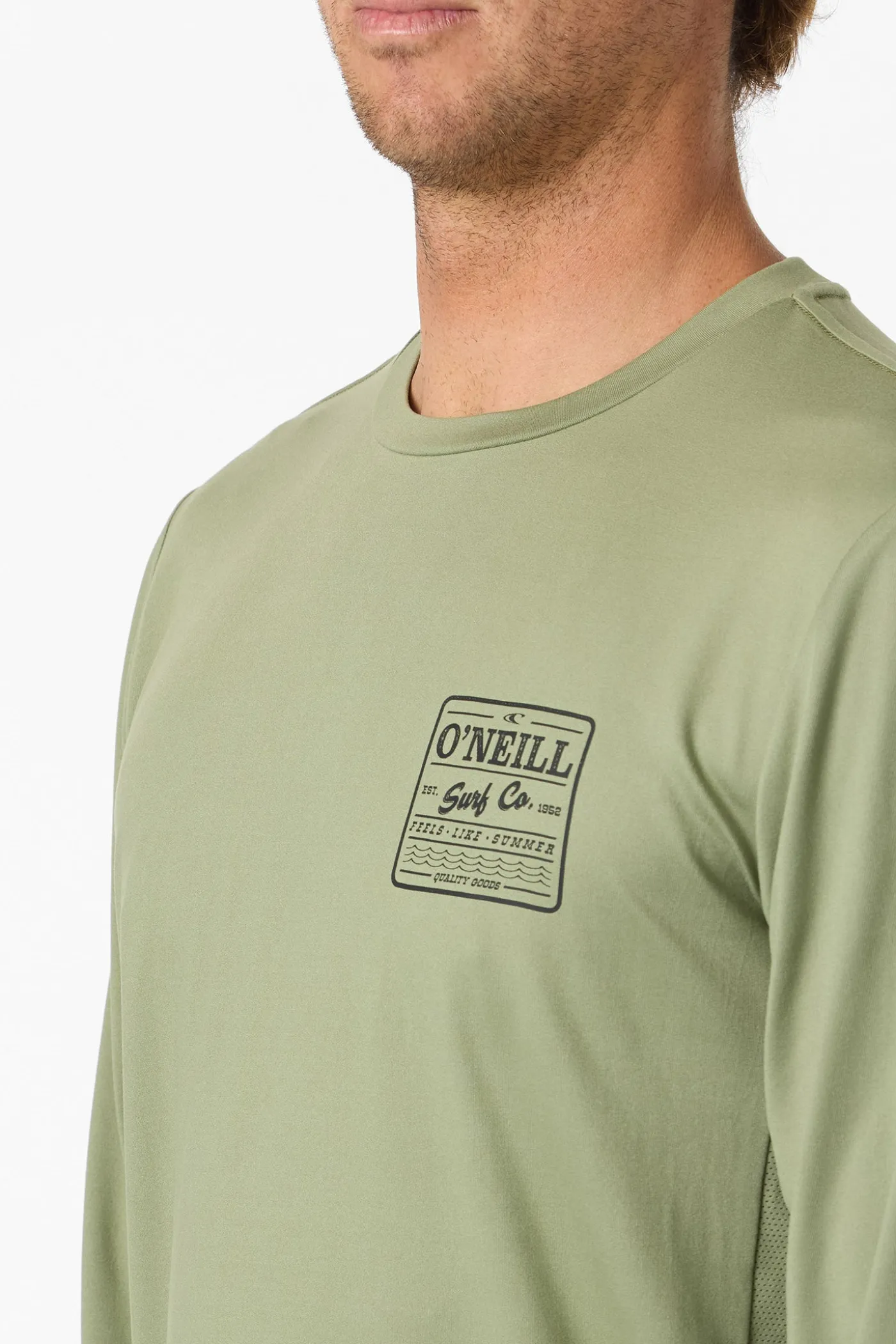 Block UPF Long Sleeve Tee