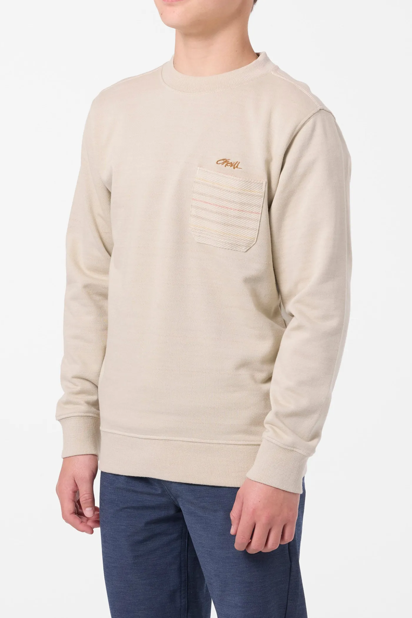 Boy's Bavaro Blocked Crew Shirt Fleece