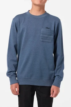 Boy's Bavaro Blocked Crew Shirt Fleece