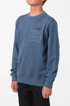 Boy's Bavaro Blocked Crew Shirt Fleece