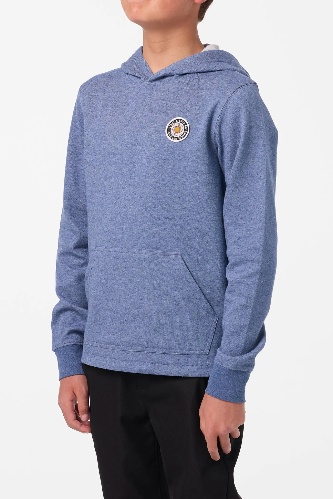 Boy's Cantina Hooded Textured Knit Pullover