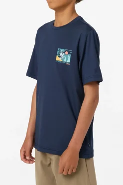 Boy's Coral UPF Tee