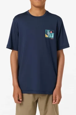 Boy's Coral UPF Tee