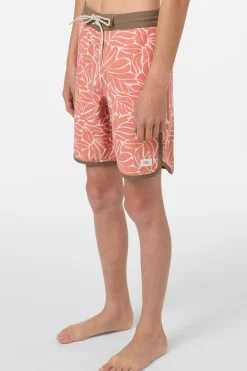 Boy's Cruzer Scallop 16" Boardshorts