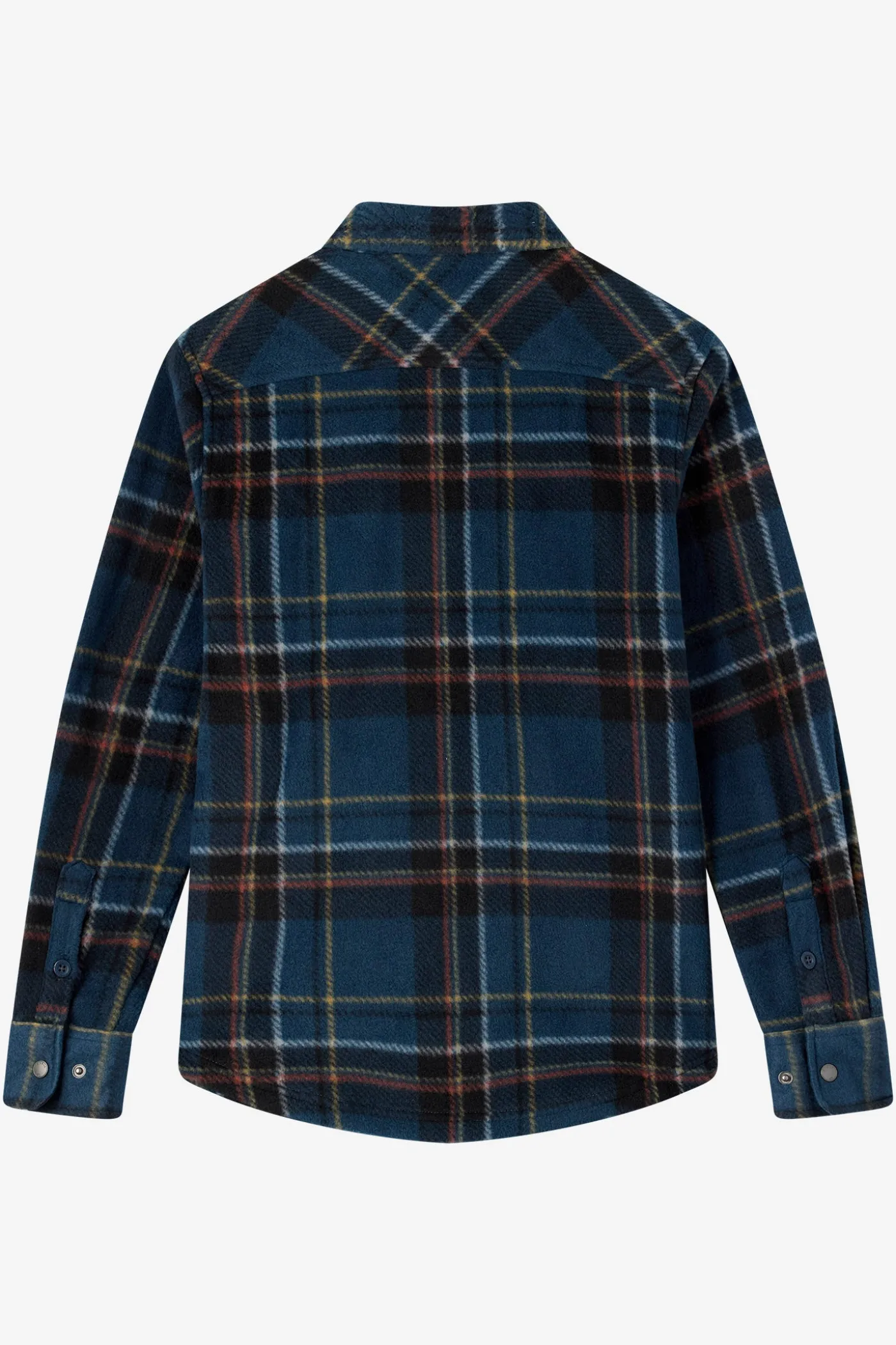 Boy's Glacier Plaid Superfleece Long Sleeve Shirt