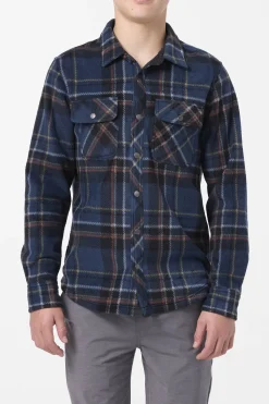Boy's Glacier Plaid Superfleece Long Sleeve Shirt