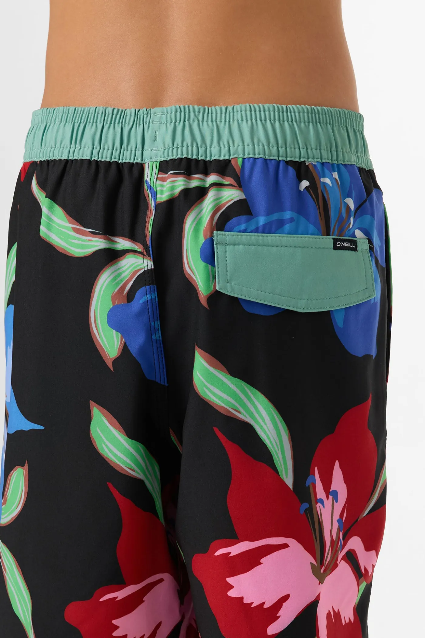 Boy's Hermosa Elastic Waist Lined 16" Swim Trunks