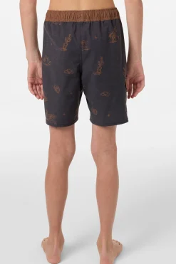 Boy's Hermosa Retro 16" Swim Trunks