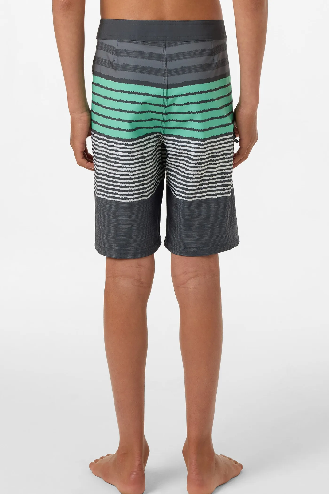 Boy's Hyperfreak Heat Stripe 17" Boardshorts