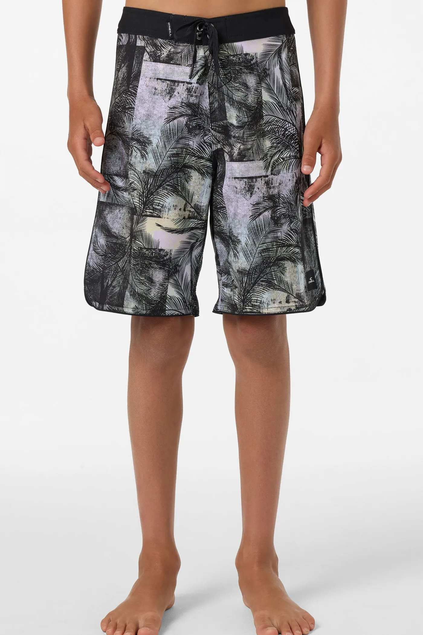 Boy's Hyperfreak Mysto Scallop 17" Boardshorts