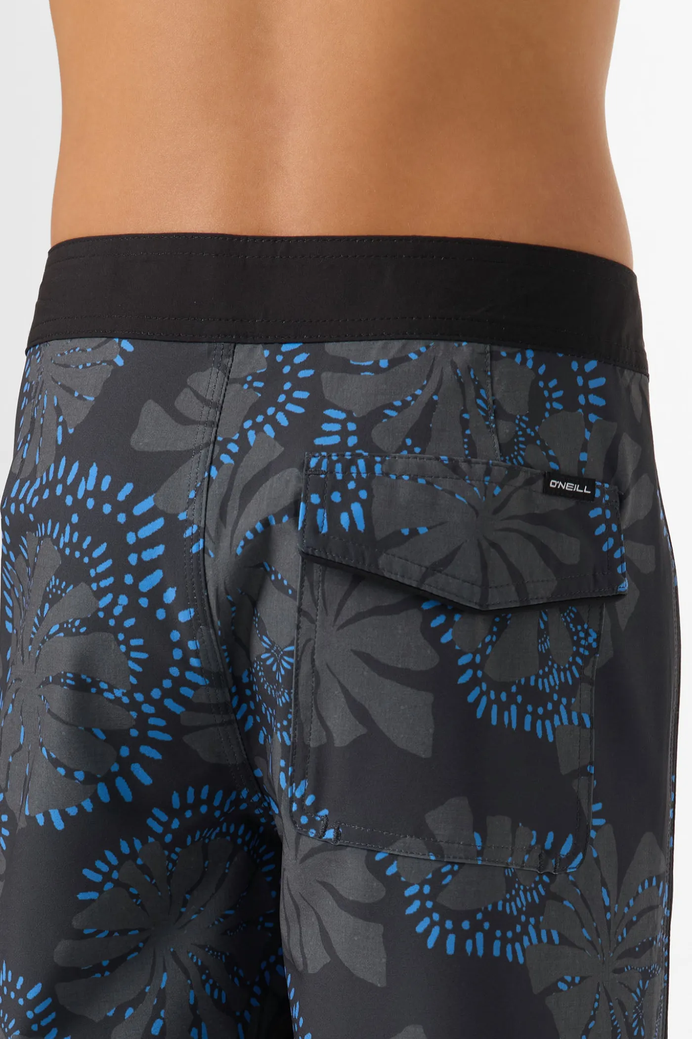 Boy's Hyperfreak Mysto Scallop 17" Boardshorts