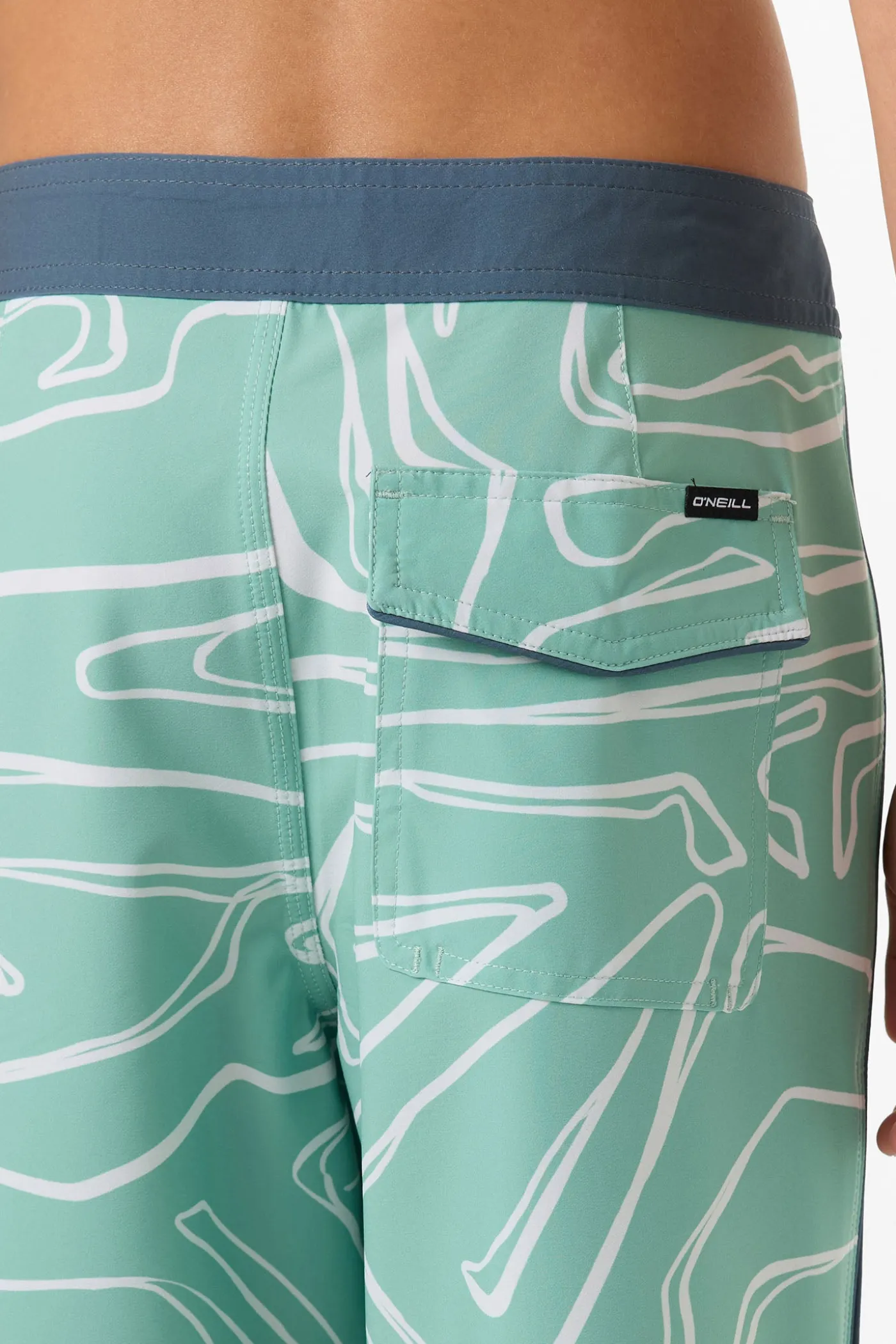 Boy's Hyperfreak Mysto Scallop 17" Boardshorts