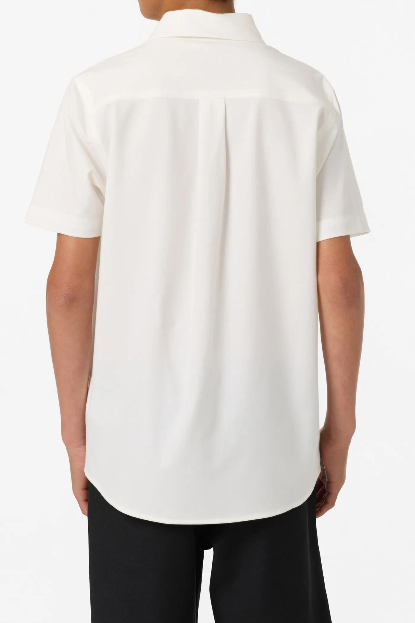 Boy's Light Check Standard Fit Woven Shirt