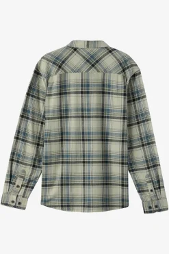 Boy's Redmond Plaid Flannel Long Sleeve Shirt