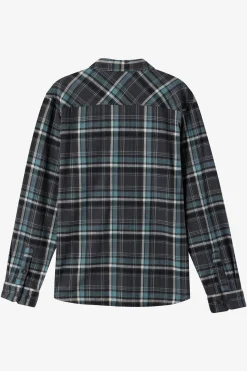 Boy's Redmond Plaid Flannel Long Sleeve Shirt