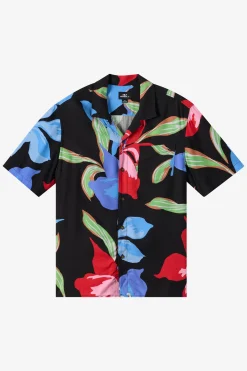 Boy's Relaxed Woven Camp Shirt