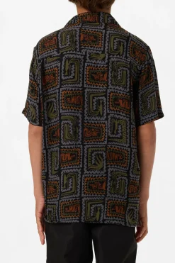 Boy's Relaxed Woven Camp Shirt