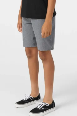 Boy's Reserve Heather 18" Hybrid Shorts