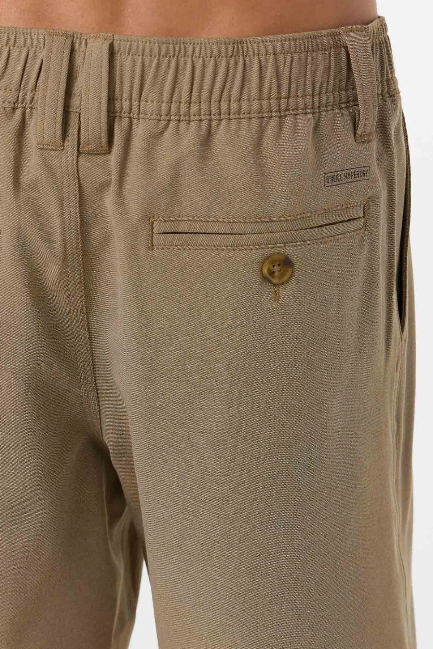Boy's Reserve Light Check Elastic Waist 16" Hybrid Shorts