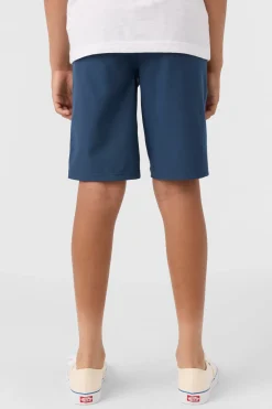 Boy's Reserve Light Check 18" Hybrid Shorts
