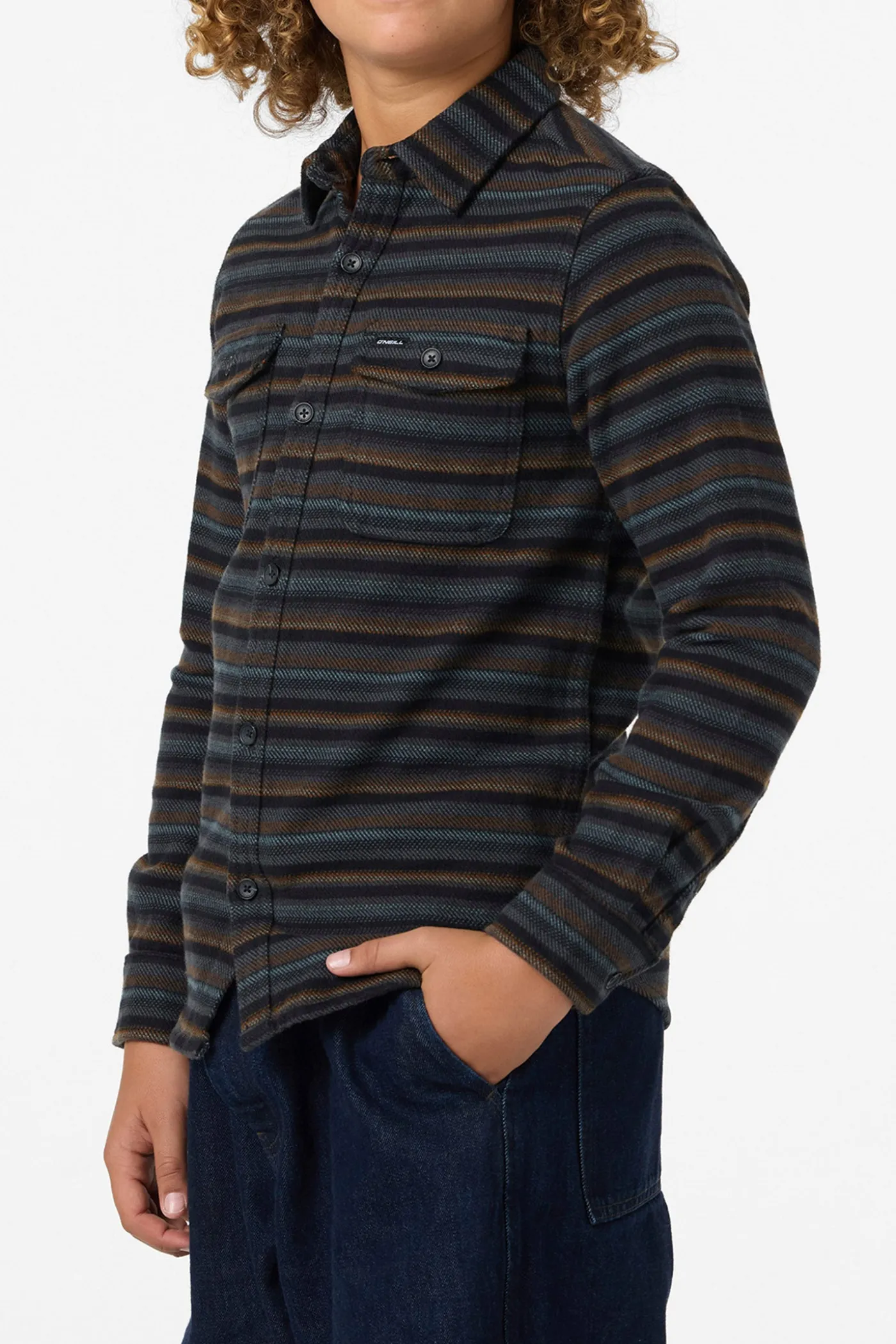 Boy's Richmond Flannel Long Sleeve Shirt